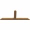Ekena Millwork Portland Timber Gable Bracket, Western Red Cedar, 48"W x 20"H x 1 1/2"D x 3 1/2"F, 10/12 Pitch GBW048X20X0204POR00SWR - alternate 5